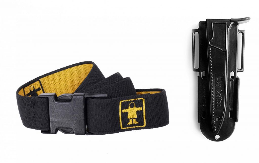 Guy Cotton Elastic belt and knife holder