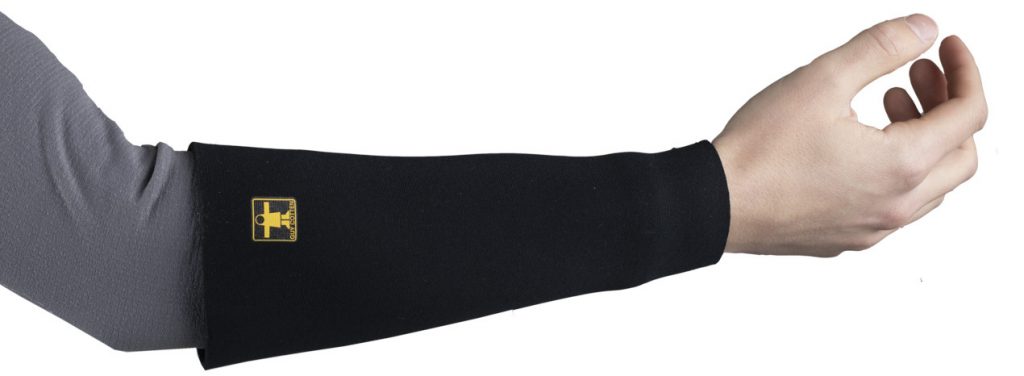 Guy Cotton Neoprene Fabric Cuffs (Black)