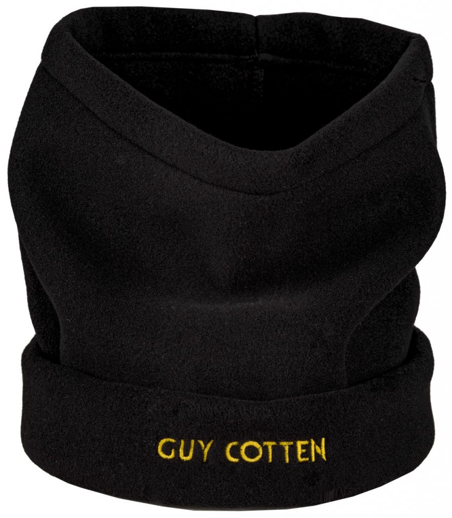 Guy Cotton Turtle Neck Snood - Black
