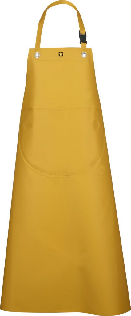Guy Cotton Yellow Water Resistant Apron - Isofranc