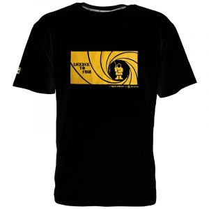 Guy Cotton "Licence to Fish" T-Shirt Black